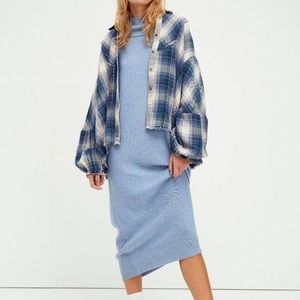 Free People cashmere maxi dress